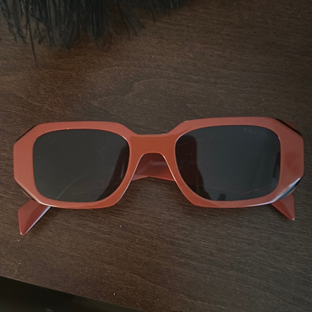 Prada Orange/Black sunglasses